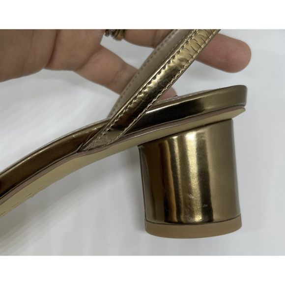 WHITE HOUSE BLACK MARKET Cindy Bronze Strappy Sandal - Picture 13 of 15